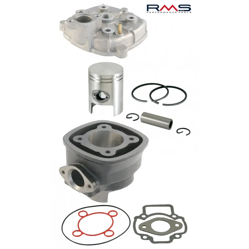 Saisonangebot Zylinderkit RMS Sport inkl. Zylinderkopf für Piaggio LC (4-Eckig)
