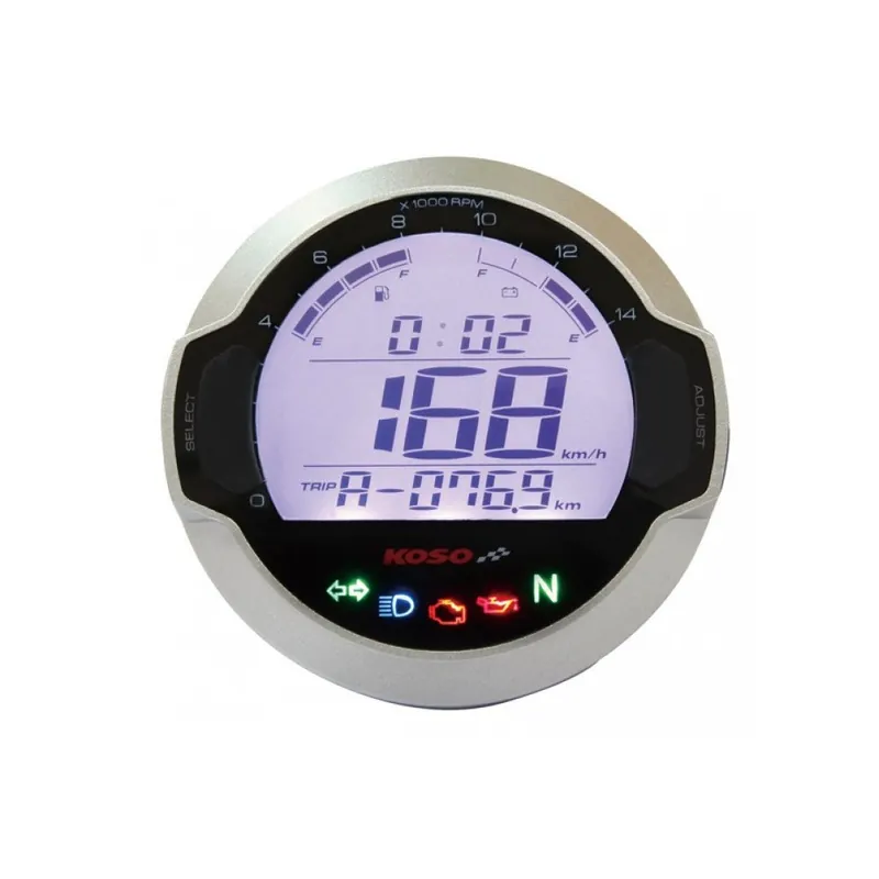 Koso Digital Tacho D64 DL-03S (LCD Display) mit Strassenzulassung Knallerangebot