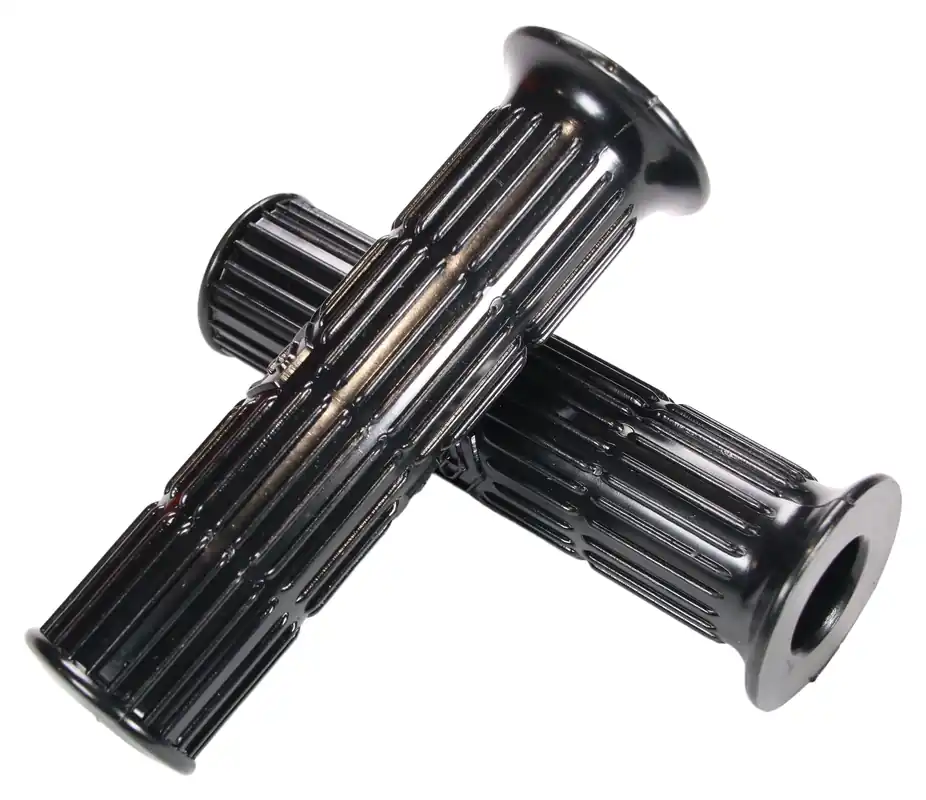 Lenkergriffe schwarz RMS für Vespa 125 – 200 PX / GTR / Sprint / Rally Versand Am Gleichen Tag