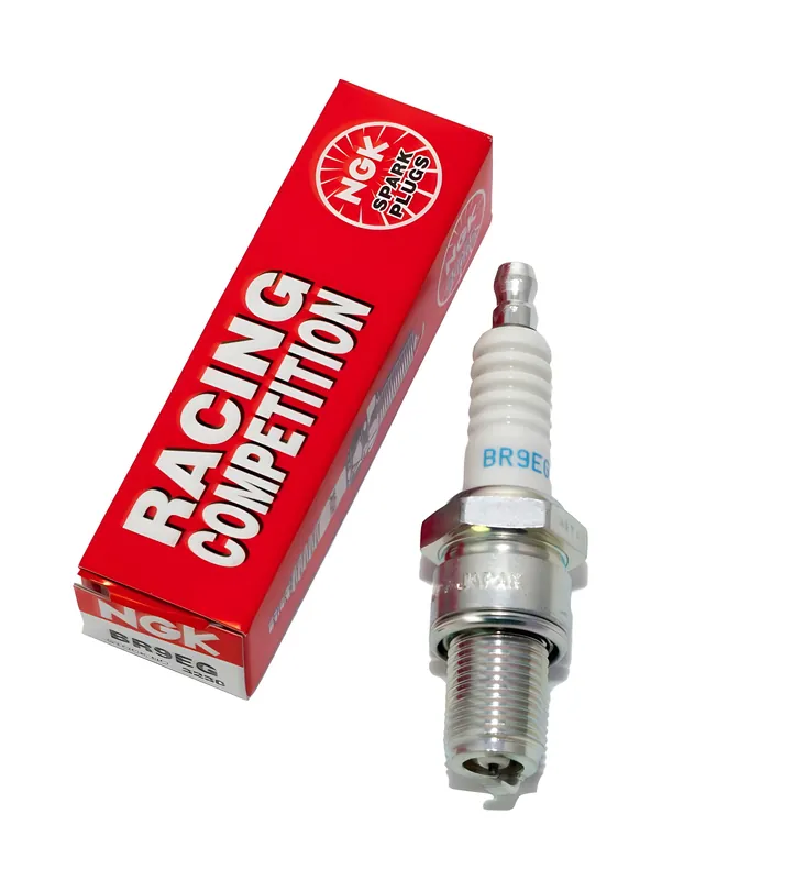 Zündkerze NGK BR9EG Racing / Rennzündkerze entstört, 19,0mm Langgewinde Ø 14,0mm, 3230 / 4015 Sonderangebot