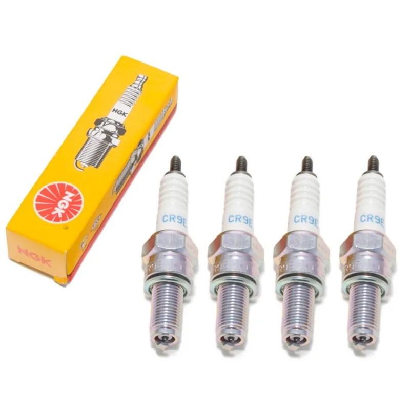 Zündkerzen Set NGK 4x CR9E Zündkerze entstört, 19,0mm Langgewinde Ø 10,0mm, 5006 / 5995 / 6263 Günstig