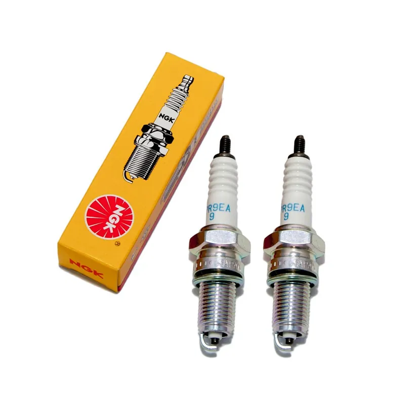 Zündkerzen Set NGK 2x DPR9EA-9 Zündkerze entstört, 19,0mm Langgewinde Ø 12,0mm, 3717 / 5329 Solange Der Vorrat Reicht
