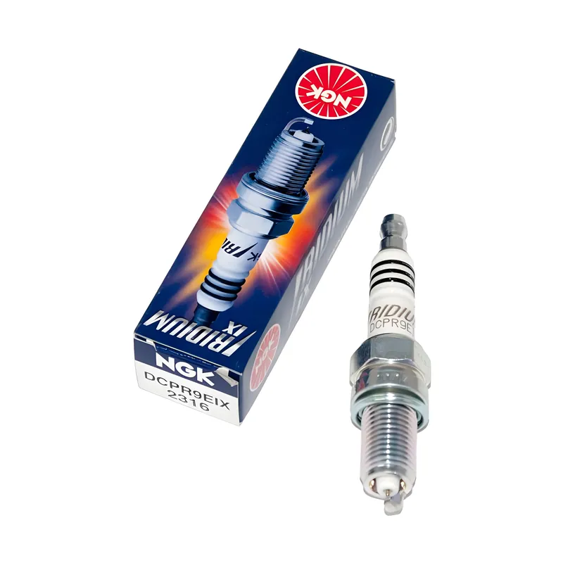 Preisreduziert Zündkerze NGK DCPR9EIX Iridium-Zündkerze entstört, 19,0mm Langgewinde Ø 12,0mm, 2316
