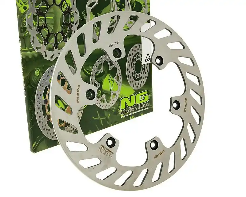 Zertifiziert Bremsscheibe NG 163 - 230 / 112 / 4mm 6 Loch für Yamaha DTR SM X, Aprilia MX 50 ccm