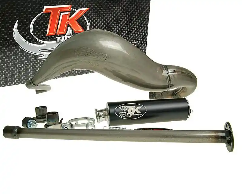 Neu Im Sortiment Auspuff Turbo Kit Carreras 80 für Derbi GPR 50 (05-)