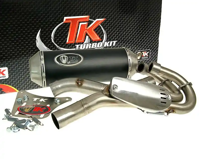 Expressversand Auspuff TurboKit 2-in-1 Quad / ATV mit Zulassung für Yamaha YFM 660R Raptor