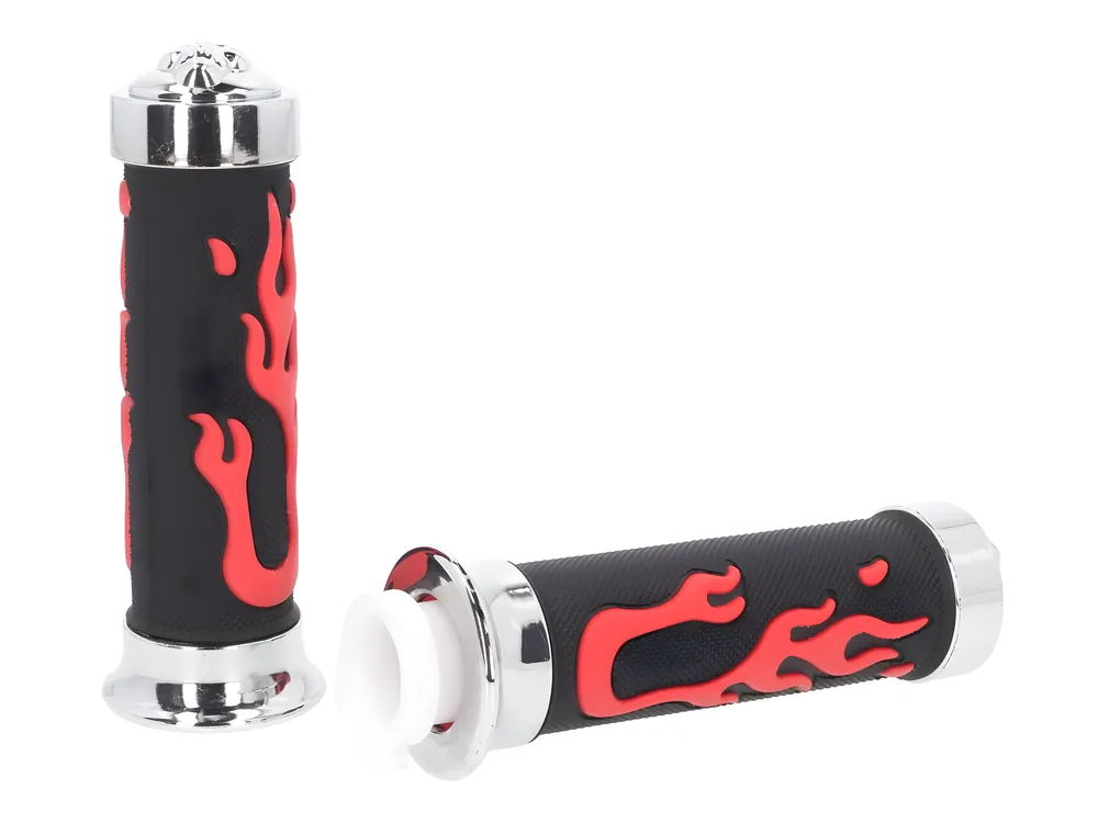Griffe Satz Custom Flame rot Rabatt