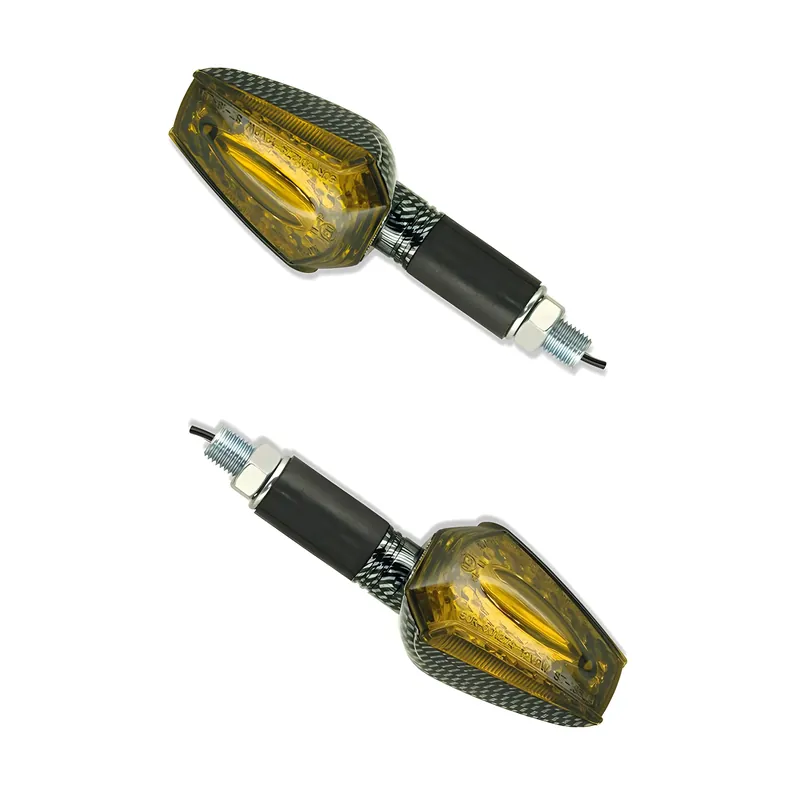 Blinker Set M10 Carbon-Look Beamer getönt, lang Sale