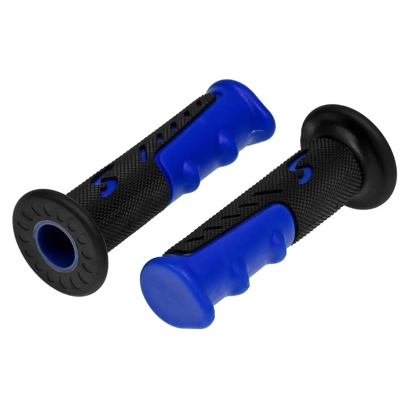 Lenkergriffe / Griffe - Pro Style - schwarz / blau Neue Ware