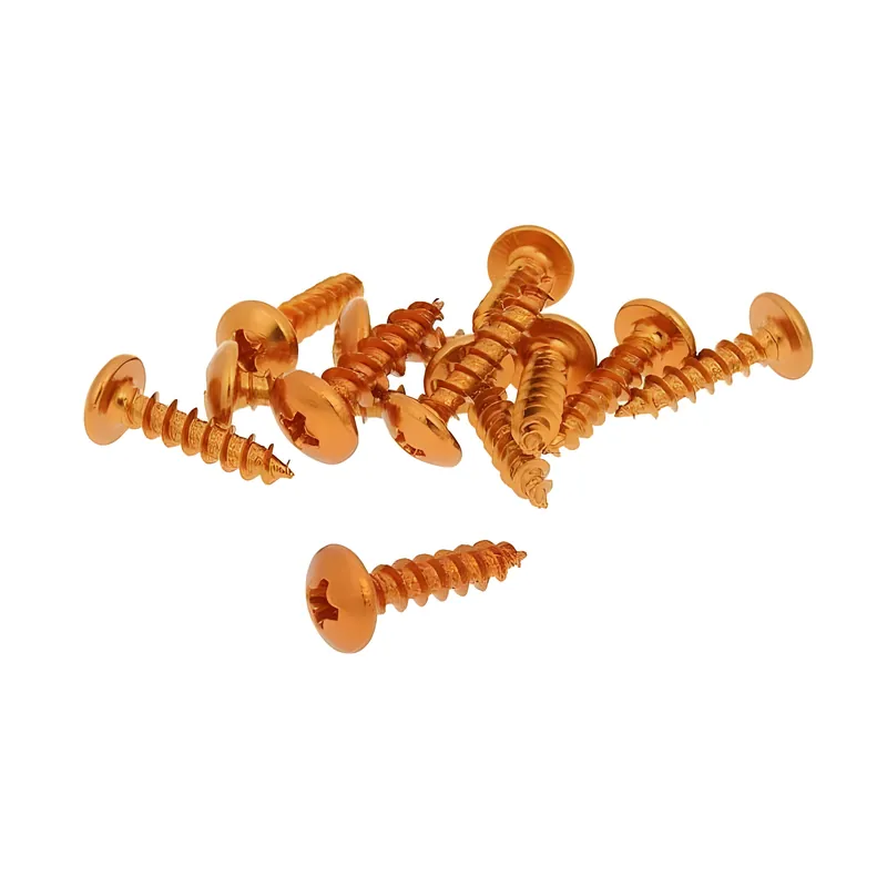 Sichere Zahlung Schraubensatz 12 Stück Verkleidung orange - 5x20