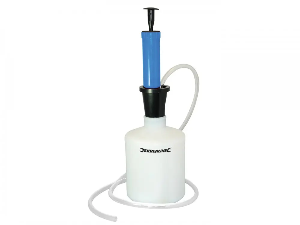 Bestpreis Absaugpumpe für Betriebsflüssigkeiten mit 1,5 Liter Auffangbehälter