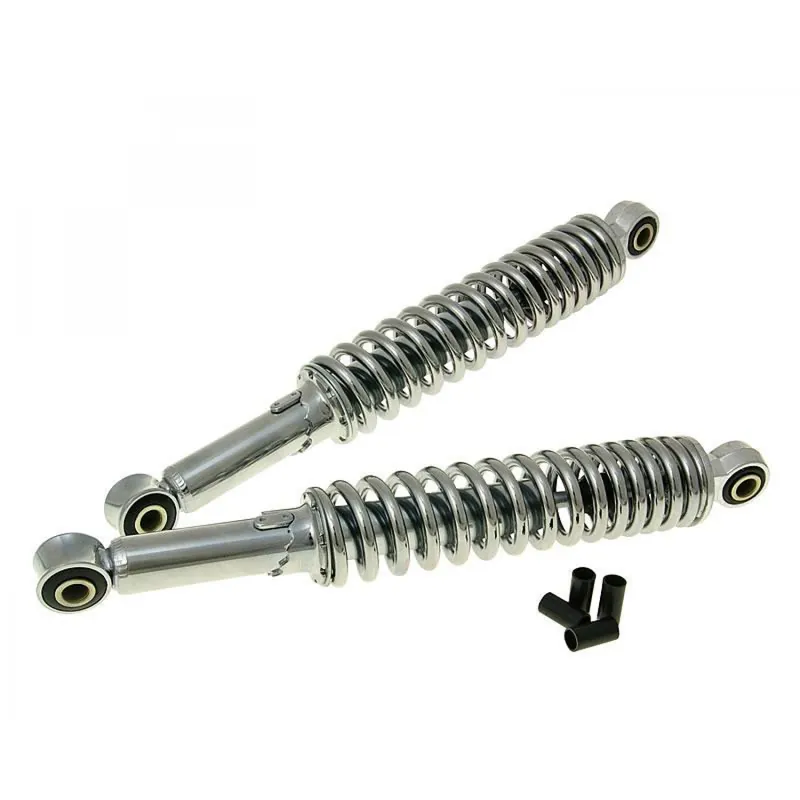 Chrom Stoßdämpfer Set für Hercules Prima M 2 3 4 5 S Optima Simson 320mm Sonderaktion