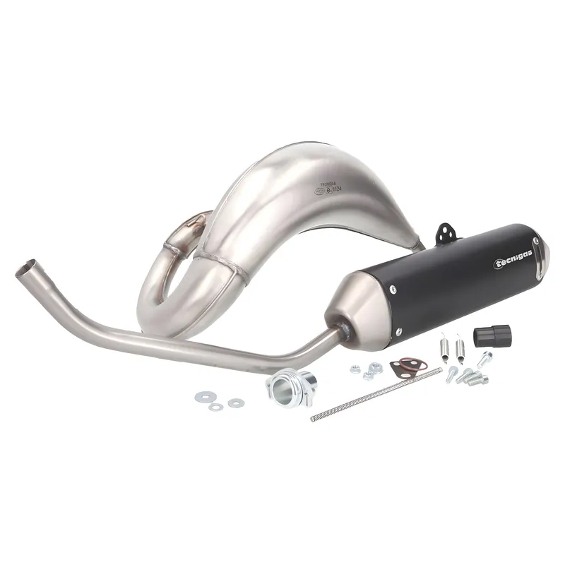 Highlight Auspuff Tecnigas E-NOX EVO mit Zulassung für Derbi Senda 2000-, Aprilia RX, SX, Gilera RCR, SMT