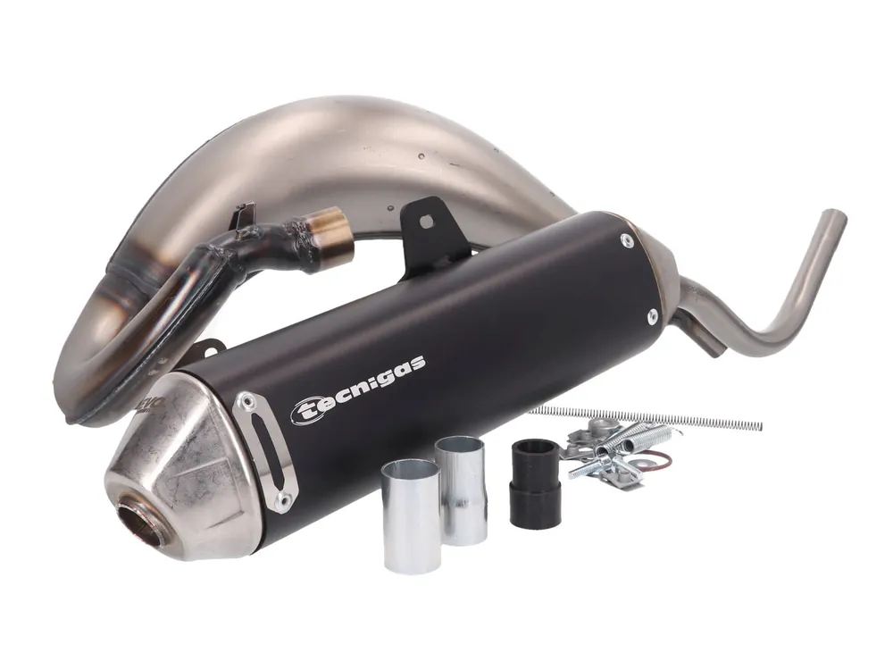 Sonderaktion Auspuff Tecnigas E-NOX EVO Steel mit Zulassung für Beta RR 50 2012-2017