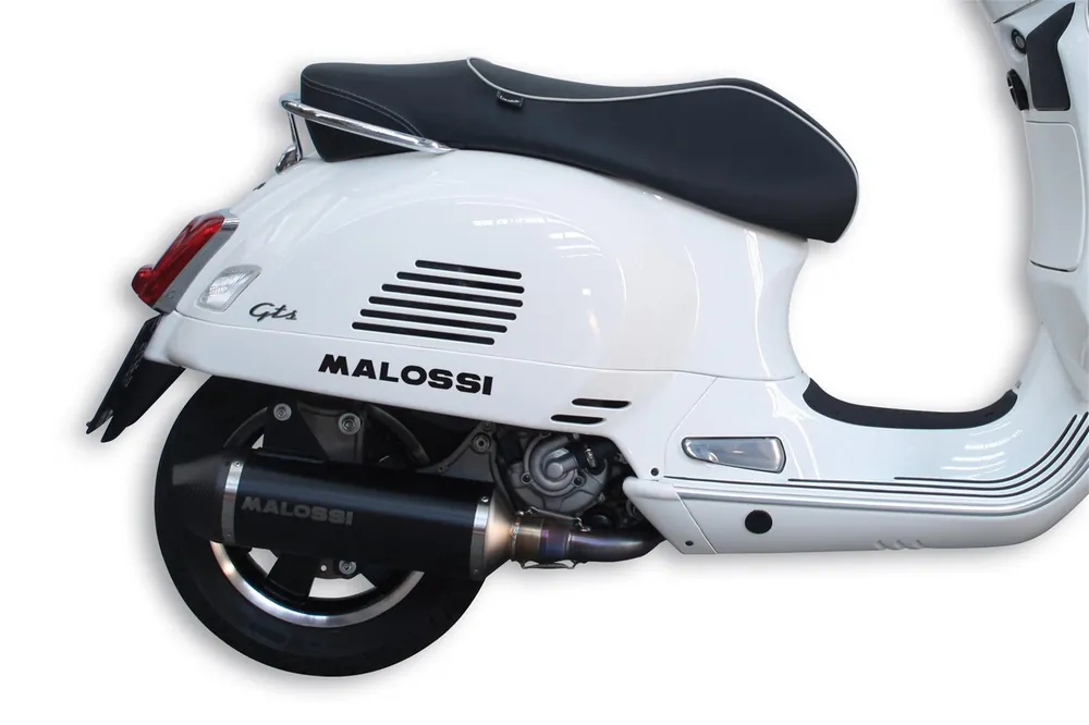 Auspuff Malossi RX Black für Vespa GTS 300 Euro4 2016- Knallerangebot