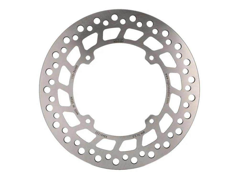 Zertifiziert Bremsscheibe NG für Honda AX1, CR, CRE, CRM, NX, SL, XL, XR, Malaguti XSM
