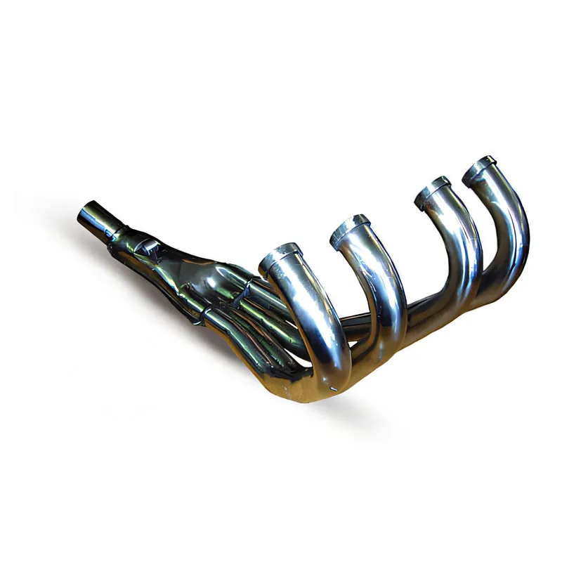 Knallerangebot DELKEVIC Krümmer Edelstahl gebürstet für Honda CBR 600 F, 87-90