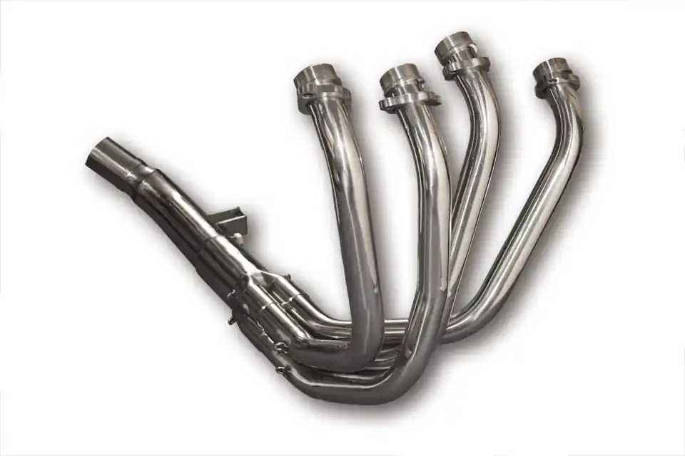 Highlight DELKEVIC Krümmer Edelstahl gebürstet für Suzuki GSF 650/1250