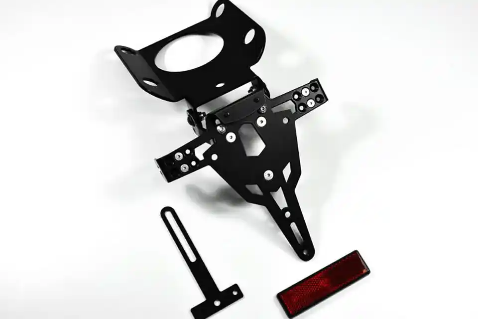 Kracherpreis IBEX-Pro Kennzeichenhalter in schwarz für Benelli TNT 899 08-16 und TNT 1130 04-15