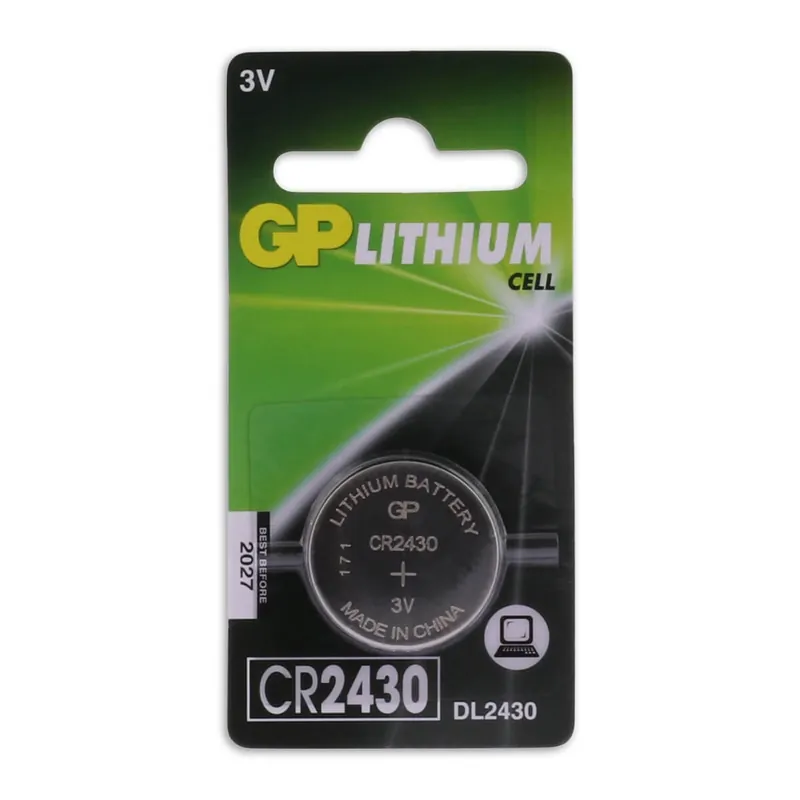 Preisknaller CR2430 Lithium GP Batterie Knopfzelle 3V, 1 Stück