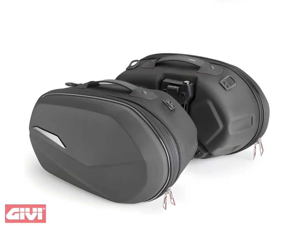 Packtaschen GiVi thermogeformt Easy Lock schwarz Volumen 25+25 Liter Bestpreis