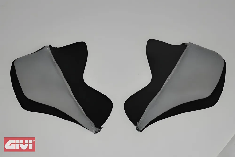 Knallerangebot Wangenpolster GiVi mit einem Druckknopf für HPS H10.7 Helm L