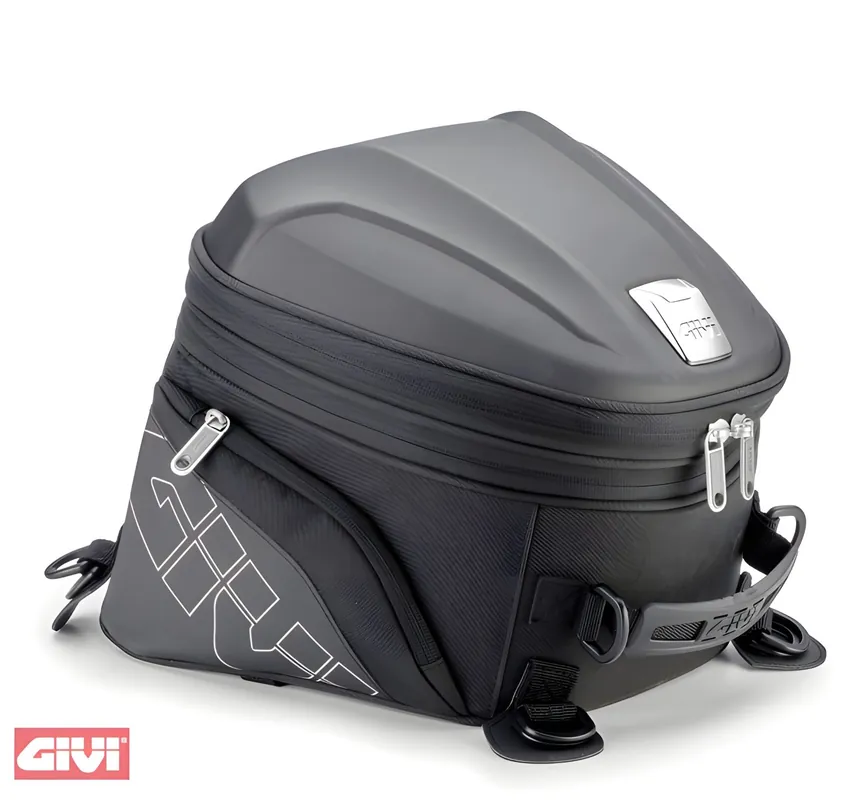 Super-Preis Hecktasche GiVi erweiterbar für sportliche Motorräder 22 Liter Volumen
