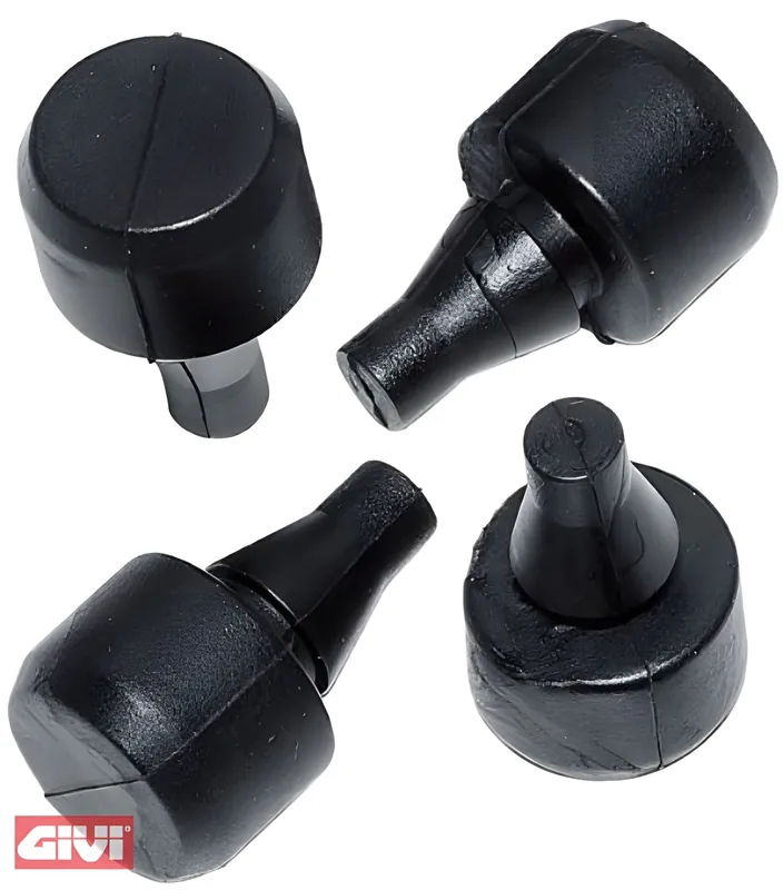 Markenware Gummistopfen GiVi 4 Stück für M3 / M5mm / M5M / M6M / Z113Trägerplatten