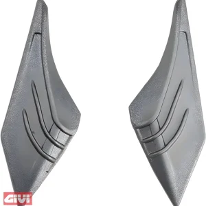 Nur Heute Schieber GiVI komplett für Visierblende in schwarz matt für H12.3 Jet-Helm