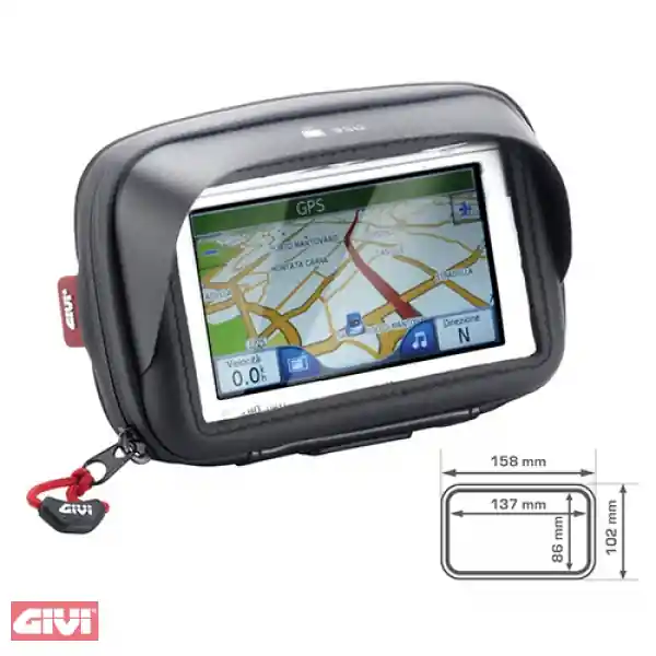 Tasche GiVI Navi 5 Zoll mit Sonnenschutz mit Spiegel-Halterung Jetzt Kaufen