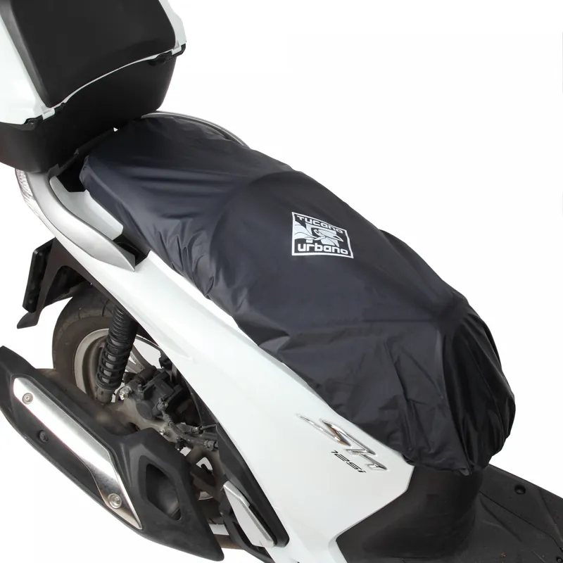 Abverkauf Sitzbankabdeckung Tucano Urbano NANO SEAT COVER Sattel Schutz dunkelblau 60 x 95cm für Roller