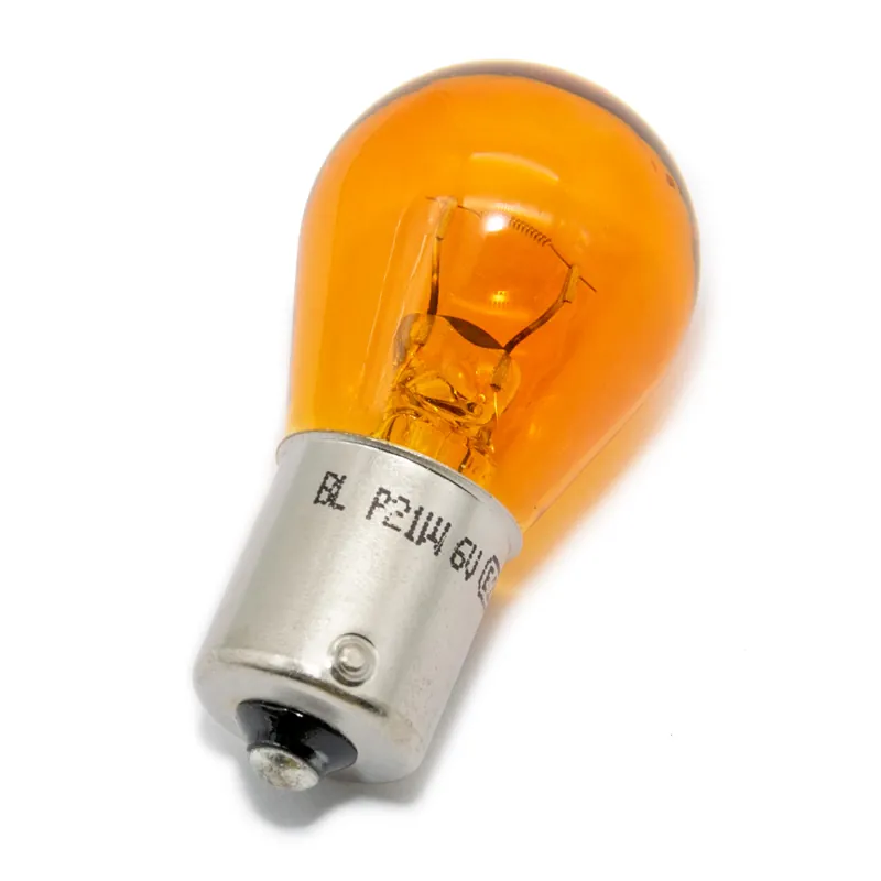 Begrenztes Angebot Kugellampe 6V 21W BA15s - Gelb / Orange