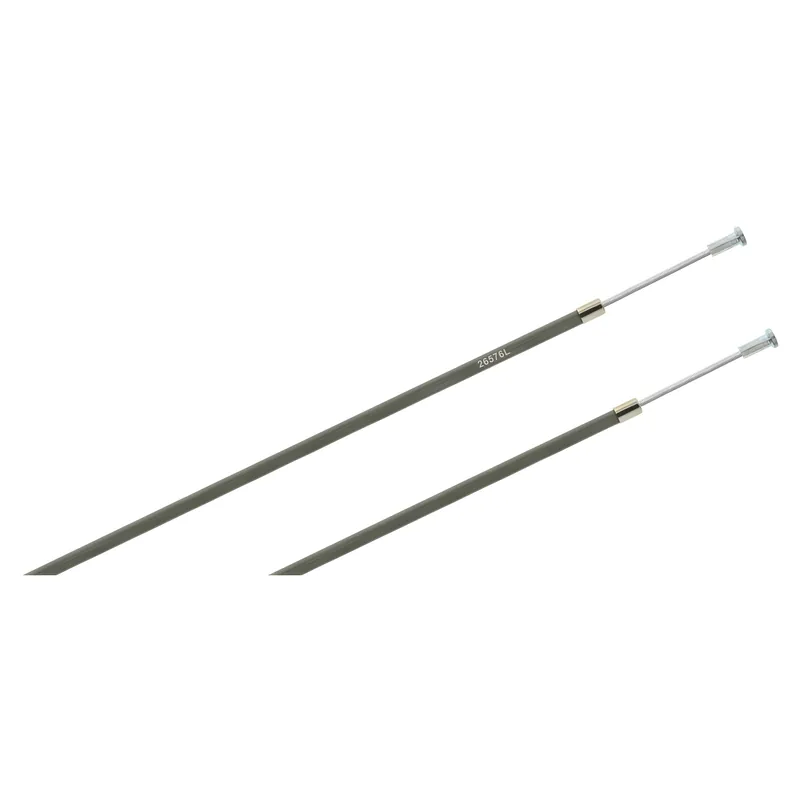 Bowdenzug, Fußbremse, für Blechbremsschild - silbergrau - KR50 Günstig