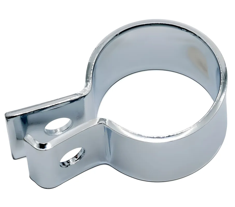 MZ Krümmerschelle, chrom - Ø=35mm - zum Auspufftopf ES, ETZ, TS 125, 150 Sofort Bestellen