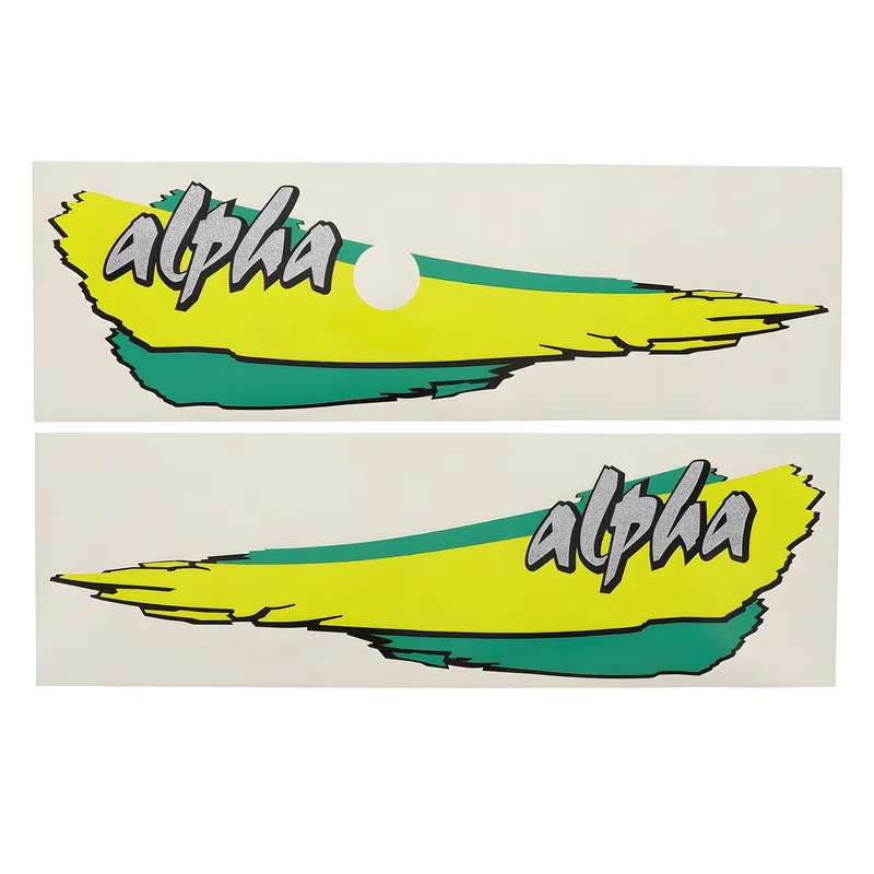 Neuheit Klebefolien Set Alpha