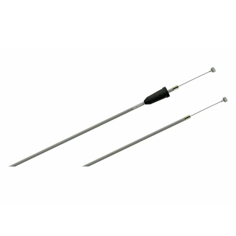 MZ Bowdenzug, Handbremse - grau - ES175, 175 / 1, 175 / 2, 250, 250 / 1, 250 / 2, 300 - Flachlenker Preisknaller