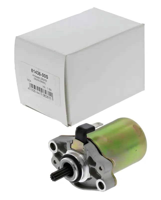 Neue Ware Simson Anlasser - Startermotor, Elektrostarter für Star 50 SRA50 - Roller mit Morini-Motor