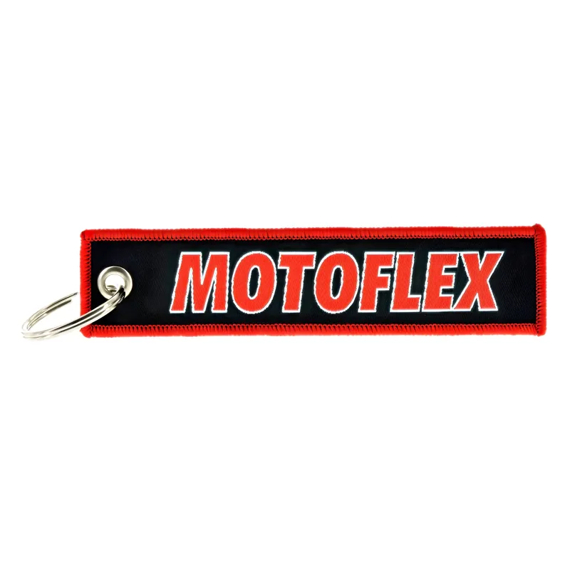 Stoff - Schlüsselanhänger - Motiv MOTOFLEX - starke Bowdenzüge für Oldtimer Neue Kollektion