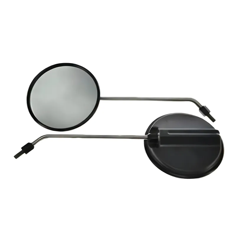 2x Rückblickspiegel ø 120 mm, Gewinde M8, Spiegelarm Edelstahl, rechts u. links verwendbar Aktuell