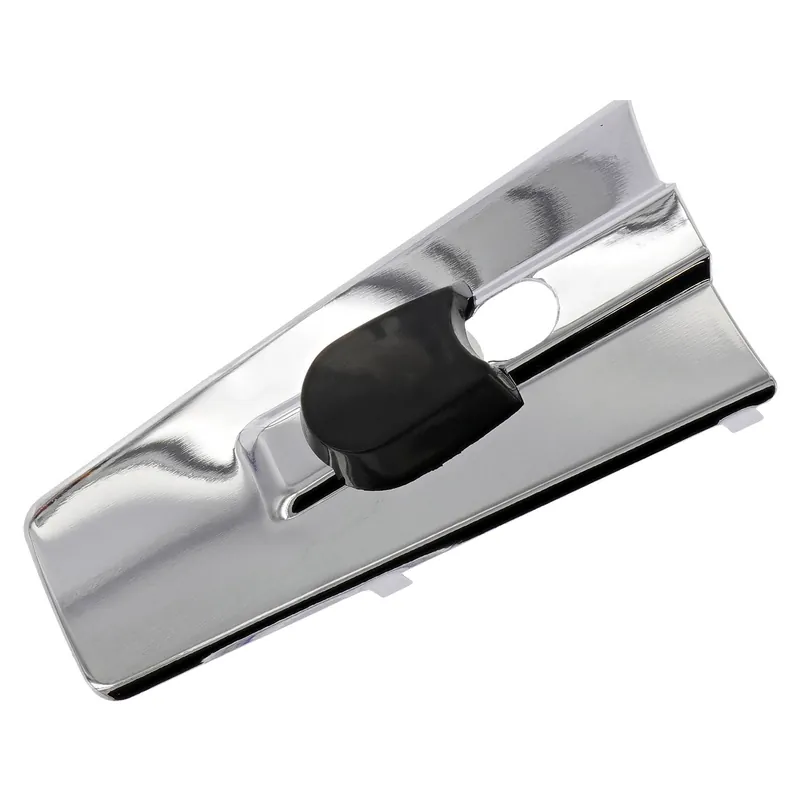 Nur Für Kurze Zeit Abdeckkappe für Zündlichtschalter, stumpfe Form, silber-matt eloxierte Oberfläche