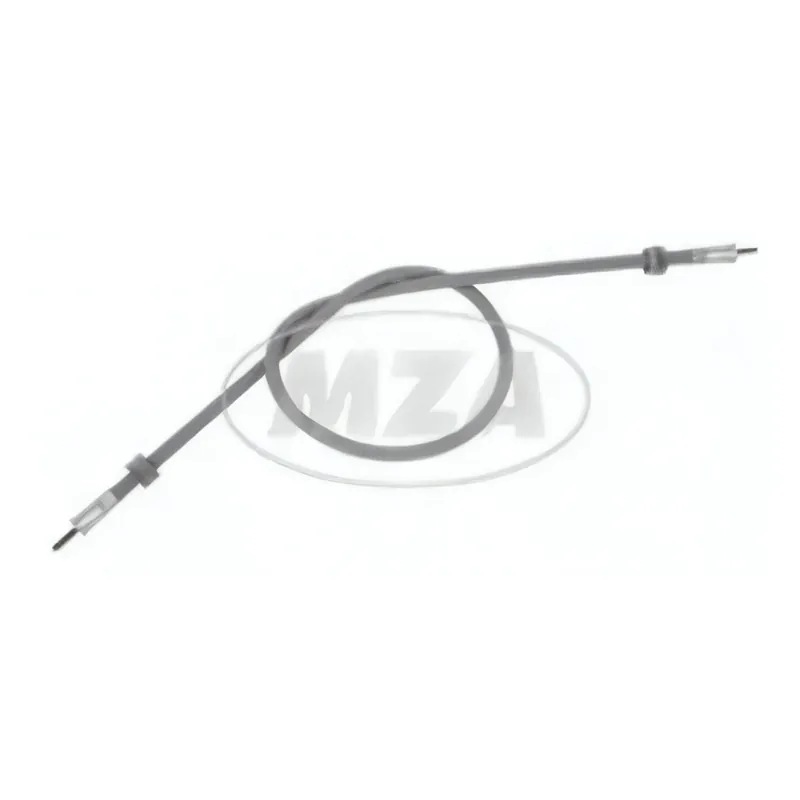 Sichere Zahlung Tachowelle KR50, neue Ausführung - Überwurfmutter 2x M10x1 - 580 mm, grau