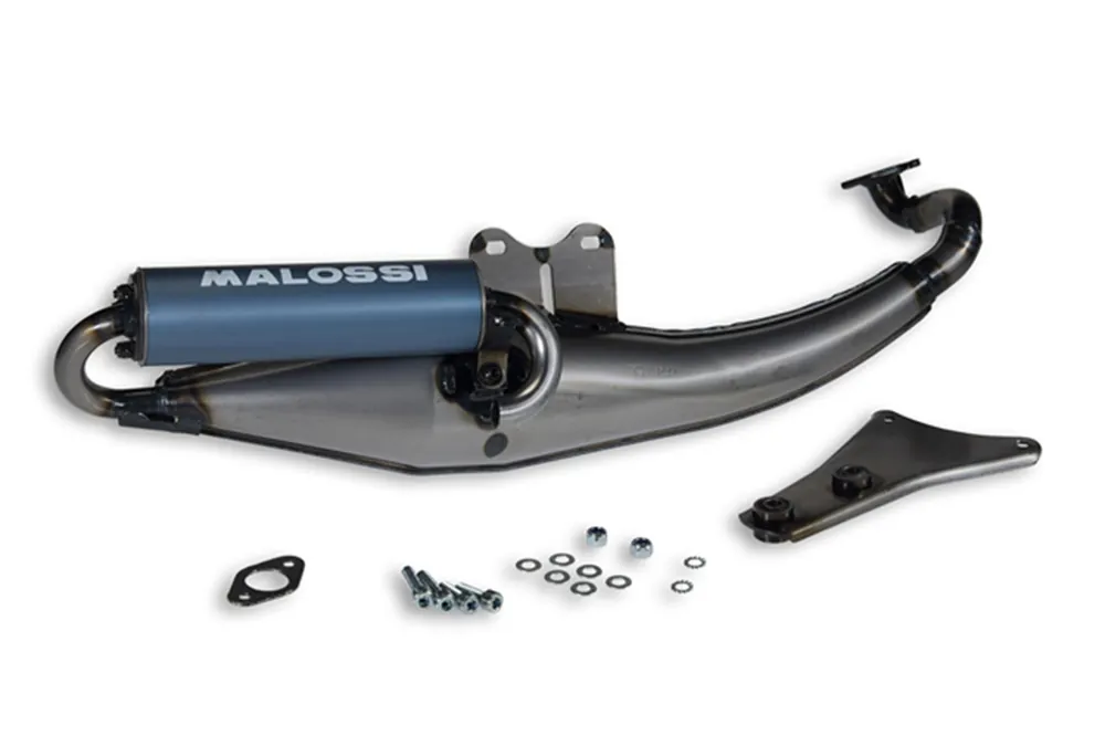 Auspuff Malossi Flip mit Zulassung für Rally / SR50 Bj. 1994-2001 / Ovetto Bj. 1998-2001 Zertifiziert