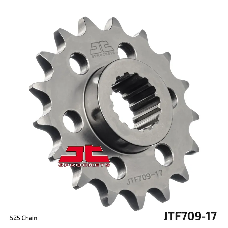 Mega-Angebot Ritzel JT Sprockets Racing 525 17Z feinverzahnt Innendurchmesser 25mm / 28mm für Aprilia SL Shiver ABS GT SMV Dorsoduro Caponord ATC Factory Rally 750 Bj. 2007 - 2021