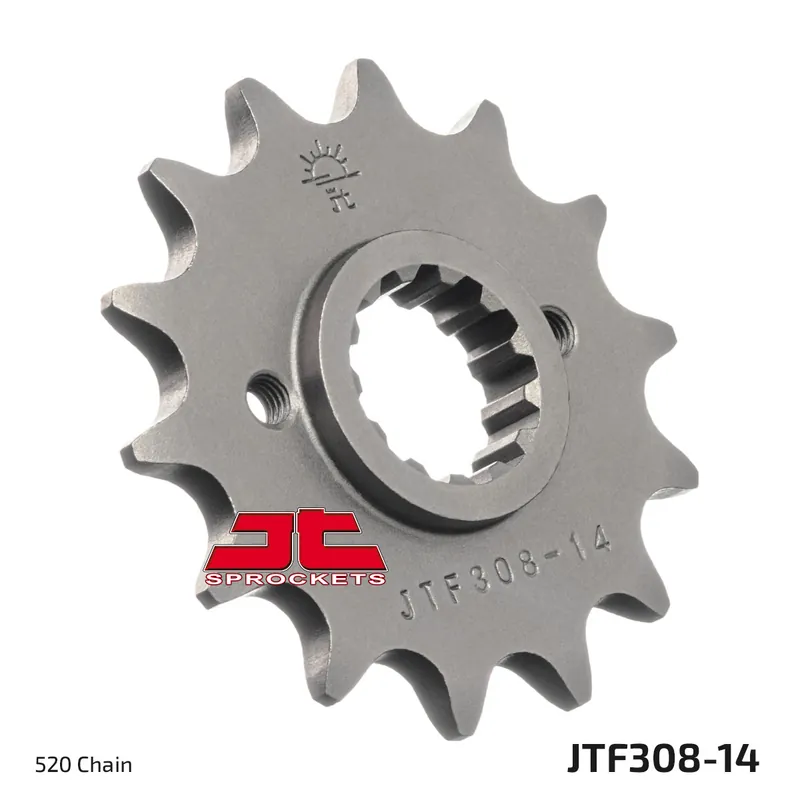 Schnäppchen Ritzel JT Sprockets 520 14Z feinverzahnt Innendurchmesser 21,6mm / 25mm für Honda FMX NX Dominator SLR, Suzuki GSX-R K.L.M.N Yamaha XT X Aprilia Pegaso Bj. 1989 - 2016