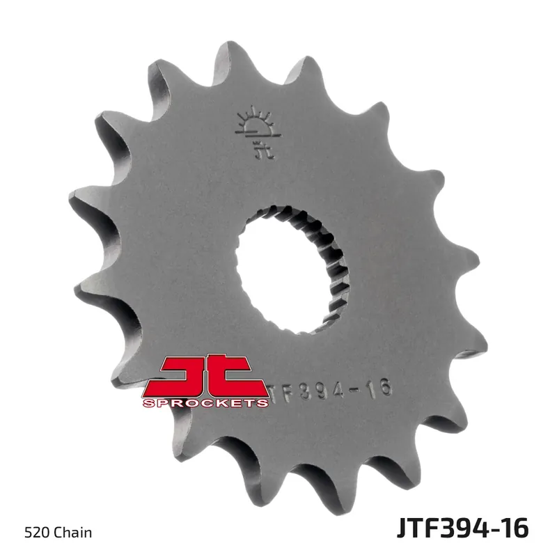 Ritzel JT Sprockets 520 16Z feinverzahnt Innendurchmesser 22mm / 24mm für Aprilia RS Extrema Replica SX AF 1 Classic MX 125 / 450 ccm Sonderaktion