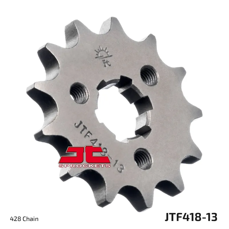 Highlight Ritzel JT Sprockets 428 13Z grobverzahnt Innendurchmesser 16mm / 20mm für Kawasaki KX KE 125 / 175 ccm Bj. 1974 - 1982