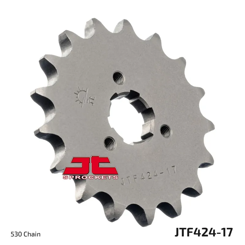 Ritzel JT Sprockets 530 17Z grobverzahnt Innendurchmesser 21mm / 25mm für Suzuki GT, Yamaha XS Kawasaki Z 250 - 750 ccm Bj. 1973 - 1980 Top-Preis