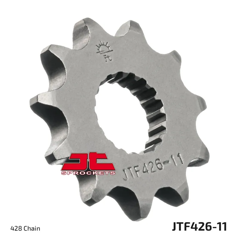 Ritzel JT Sprockets 428 11Z feinverzahnt Innendurchmesser 18mm / 20mm für Kreidler Supermoto Dice GS SM DT, Suzuki S SU Enduro DD Hyosung GA 2V Cruise Sichere Zahlung
