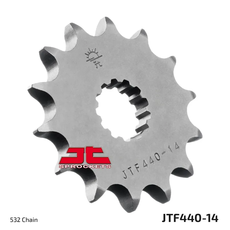 Sonderaktion Ritzel JT Sprockets 532 14Z feinverzahnt Innendurchmesser 21,6mm / 25mm für Suzuki RF GSX-R K.L.M.N W P.R G.H.J GSX F 900 / 1100 ccm Bj. 1986 - 1997