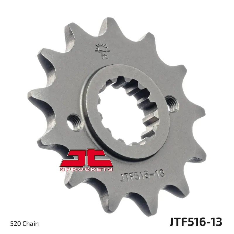 Ritzel JT Sprockets 520 13Z feinverzahnt Innendurchmesser 21,6mm / 25mm für Suzuki GS, Kawasaki KLR Tengai KLX S F A 250 - 650 ccm Bj. 1984 - 2017 Jetzt Bestellen